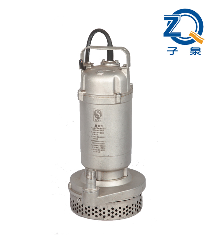 QDX不锈钢潜水泵型号QDX3-6-0.25