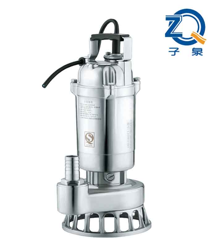 不锈钢污水泵25QWP3-9-0.37